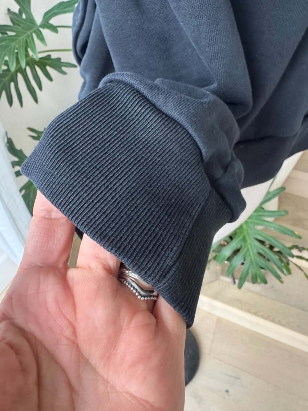 Everlane The Track Half Zip Pullover Black M Med - Picture 8 of 14